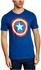 LOGOSHIRT T-Shirt Captain America blau, Größe XXL