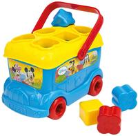 Clementoni Motorikspielzeug Disney Baby Mickey, Steckspiel aus Kunststoff, ab 10