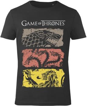 Gozoo T-Shirt Game of Thrones - House Stark, Lannister, Targarye« schwarz