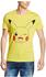 Flashpoint Pokémon T-Shirt - Pikachu in front - S- Gelb