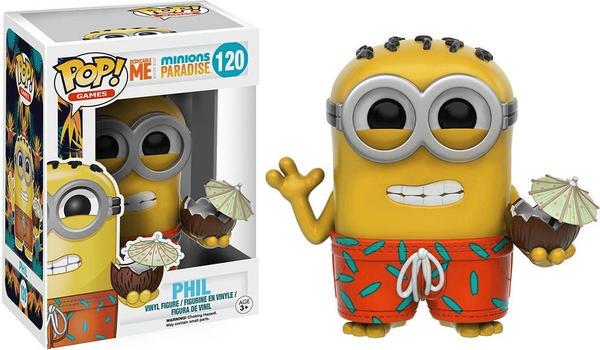 Funko Pop! Ich einfach unverbesserlich 3 - Minions Paradise - Phil