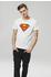 Merchcode Herren Superman Logo Tee TShirt white XL