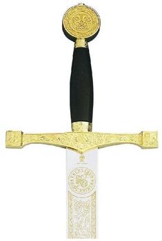 HALLER Schwert Excalibur Gold,