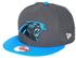 NEW ERA NFL Carolina Panthers Graphite Snapback Cap S M 9fifty Limited Edition
