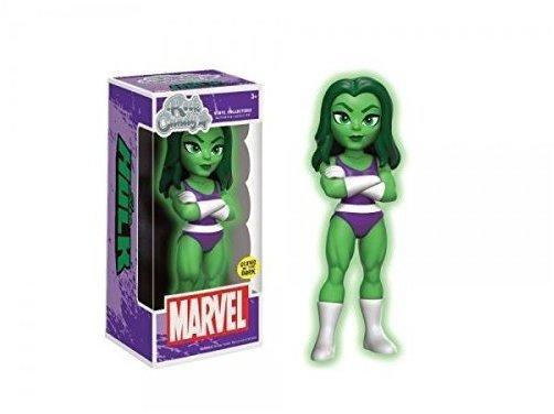 Funko Rock Candy Marvel - She-Hulk ( leuchtet im Dunkeln)