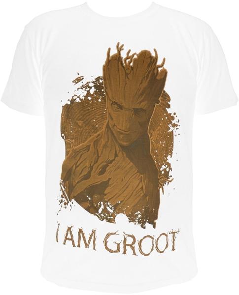 NBG Gotg I Am Groot T-Shirt Whitel