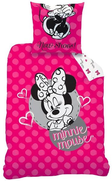 CTI Minnie Mouse Renforcé pink (135x200+80x80cm)