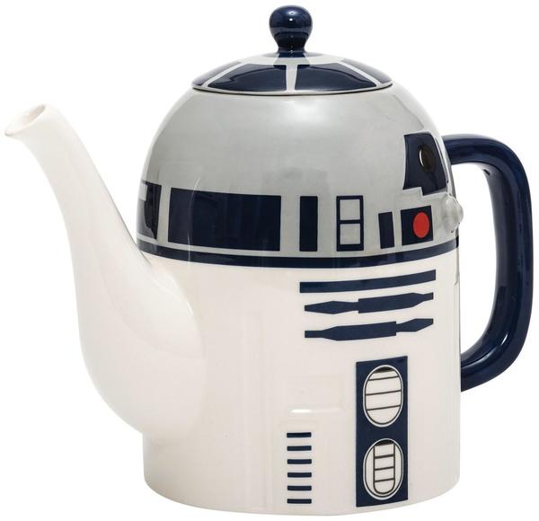 Joy Toy Star Wars R2-D2 Teekanne mit Deckel aus Keramik
