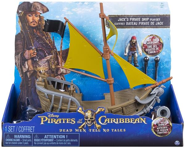 Spin Master Disney Pirates of the Caribbean Jack Sparrow's Pirate Ship