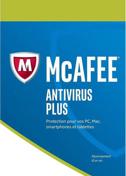 McAfee AntiVirus Plus 2018 (illimited) (1 Year) (FR)
