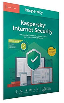 Kaspersky Internet Security 2020 (1 Gerät + 1 Android) (1 Jahr) (Download)