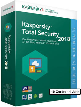 Kaspersky Total Security (10 Geräte) (1 Jahr) (ESD)