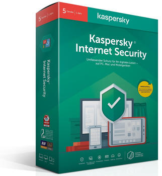 Kaspersky Internet Security 2020 (5 Geräte) (1 Jahr) (FFP)