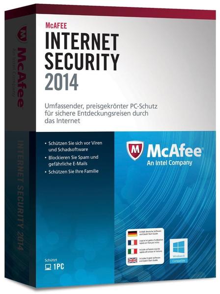 McAfee Internet Security 2014 - 1 PC