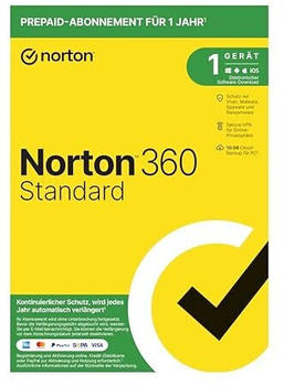 NortonLifeLock Norton 360 Standard 2022 (1 Gerät) (1 Jahr)