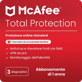 McAfee Total Protection 2025 (3 Geräte) (1 Jahr)