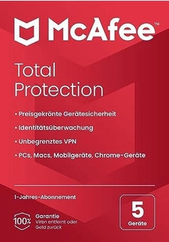 McAfee Total Protection 2025 (5 Geräte) (1 Jahr)