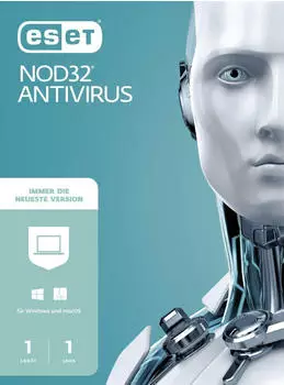 ESET NOD32 Antivirus 5 Geräte 2 Jahre für Windows und Mac (EAV-N2A5-VAKT)