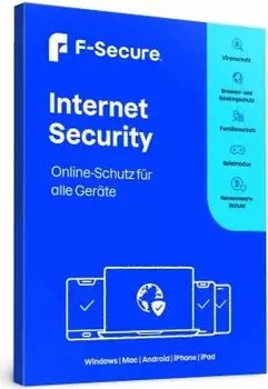 F-Secure Internet Security 5 Geräte, 2 Jahre (FCFYBR2N005E1)