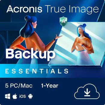 Acronis True Image 2026 Essentials, 5 Geräte, 1 Jahr