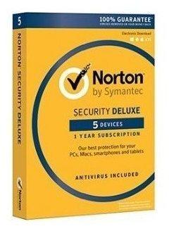 NortonLifeLock Norton Security Deluxe 2016 5 User IT Win Mac Android iOS