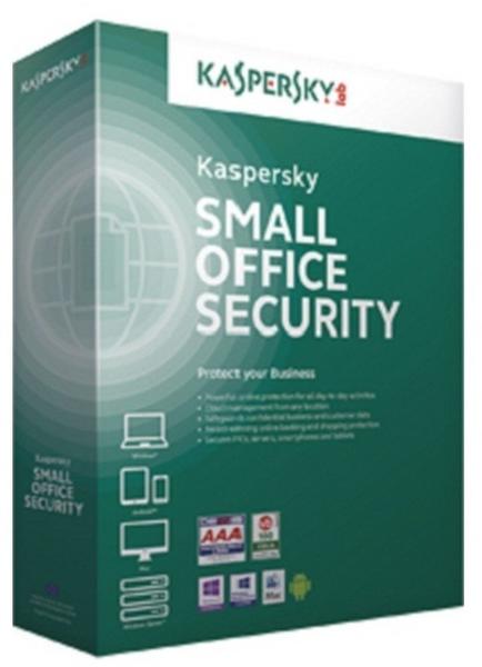 Kaspersky Lab Small Office Security 4.0, 1Y, 5 PC + 1 Svr + 5 mobile, Base, IT, Box, Base, 1 Jahr(e), 500 MB, 512 MB, 1000 MHz