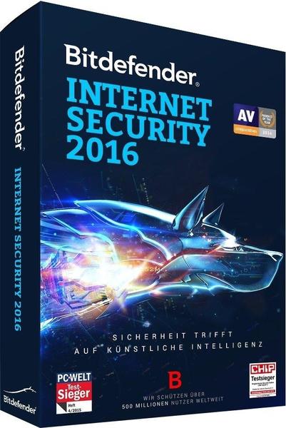 Bitdefender Internet Security 2016 (10 Geräte) (3 Jahre)