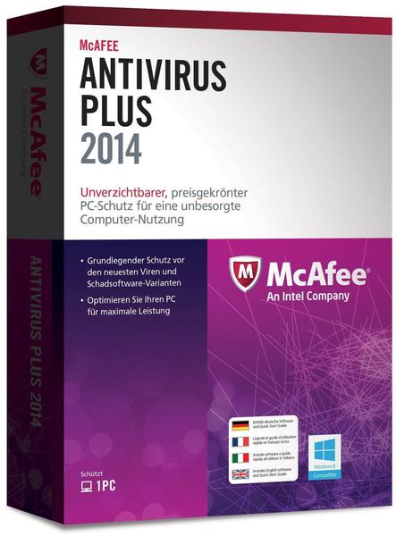 McAfee AntiVirus Plus 2014 ML Win