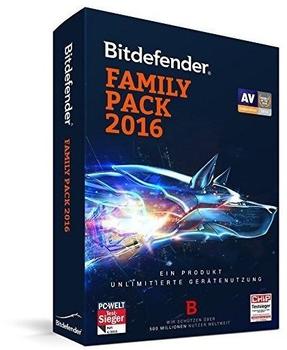 Bitdefender Family Pack 2016 (1 Jahr)