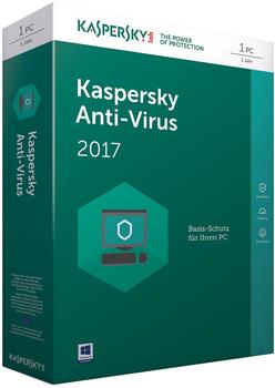 Kaspersky Anti-Virus 2017 Upgrade (1 Gerät) (1 Jahr) (DE) (Box)