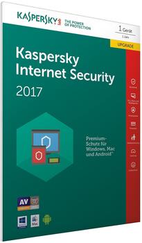 Kaspersky Lab Internet Security 2017 1 Gerät 1 Jahr