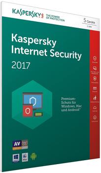 Kaspersky Internet Security 2017 (5 Geräte) (1 Jahr) (DE) (FFP)