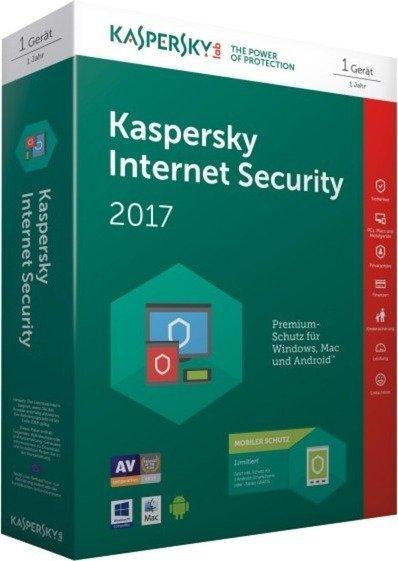 Kaspersky Internet Security 2017 (1 Gerät) (1 Jahr) (DE) (ESD)