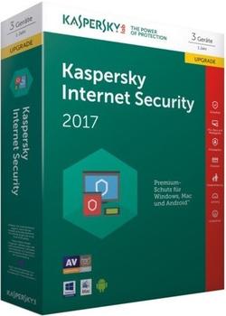 Kaspersky Internet Security 2017 Upgrade (3 Geräte) (1 Jahr) (DE) (ESD)