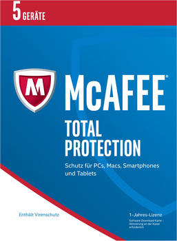 McAfee Total Protection 2017 (5 Geräte) (1 Jahr) (ESD)