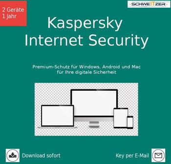 Kaspersky Internet Security 2017 Sonderedition (2 Geräte) (1 Jahr) (DE) (PKC)