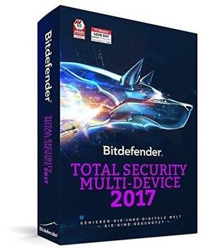 BitDefender Total Security Multi-Device 2017 5 User 2 Jahre ESD ML Win Mac Android iOS