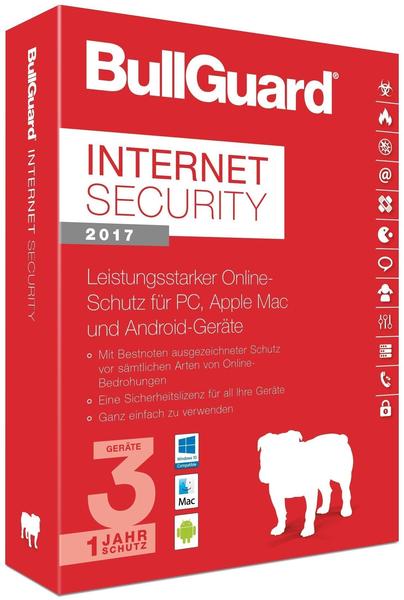 BullGuard Internet Security 2017 (3 Geräte) (1 Jahr) (ESD)