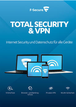 F-Secure Total Security & VPN 2019 (3 Geräte) (1 Jahr) (Download)