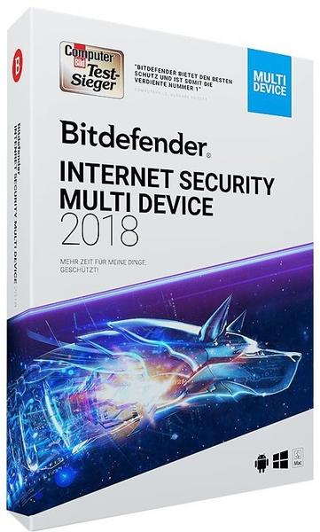 Bitdefender Internet Security 2018 10 Geräte ESD ML Win