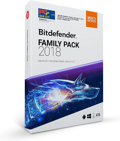 Bitdefender Family Pack 2018 (1 Jahr)
