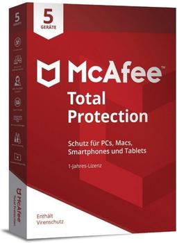 McAfee Total Protection 2018 (5 Geräte) (1 Jahr)