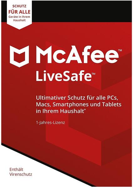 McAfee LiveSafe 2018 (Box)