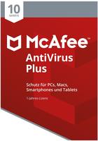 McAfee MAV00GNRXRAA, McAfee Antivirus Plus | 10 Ger&auml;te | 1 Jahr | Box...