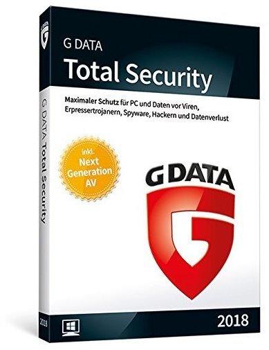 G Data Total Security 2018 (1 Gerät) (1 Jahr)