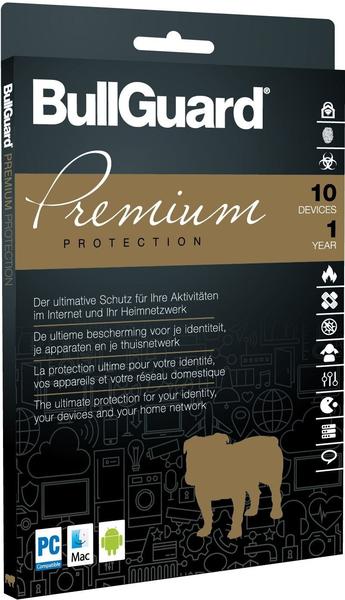 BullGuard Premium Protection 2018 (10 Geräte) (1 Jahr)