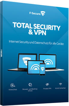 F-Secure Total Security & VPN 2019 (5 Geräte) (2 Jahre)