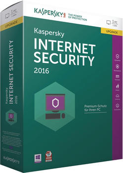 Kaspersky Internet Security 2016 (1 User) (2 Jahre) (DE) (Win) (ESD)