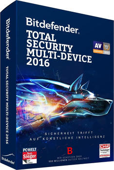 Bitdefender Total Security Multi-Device 2016 (3 Geräte) (1 Jahr)