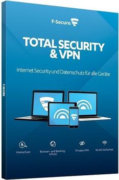 F-Secure Total Security und VPN (3 Geräte) (1 Jahr)